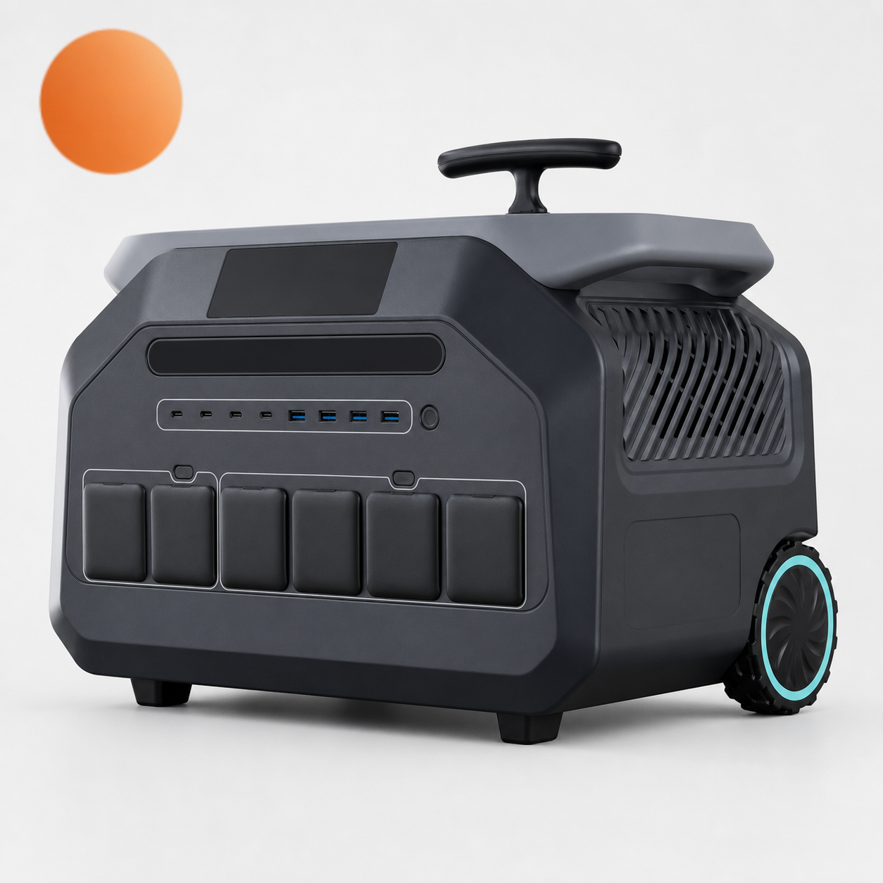 2400 W Portable Power Station / Solar Generator
